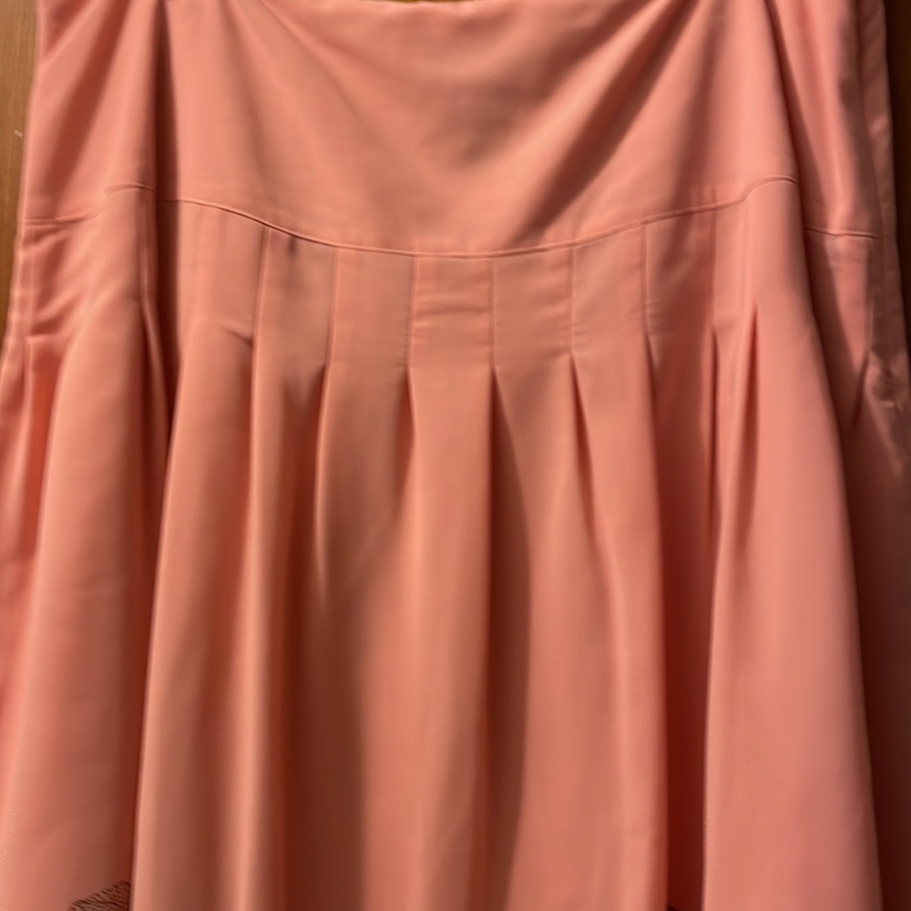 Peach skirt
